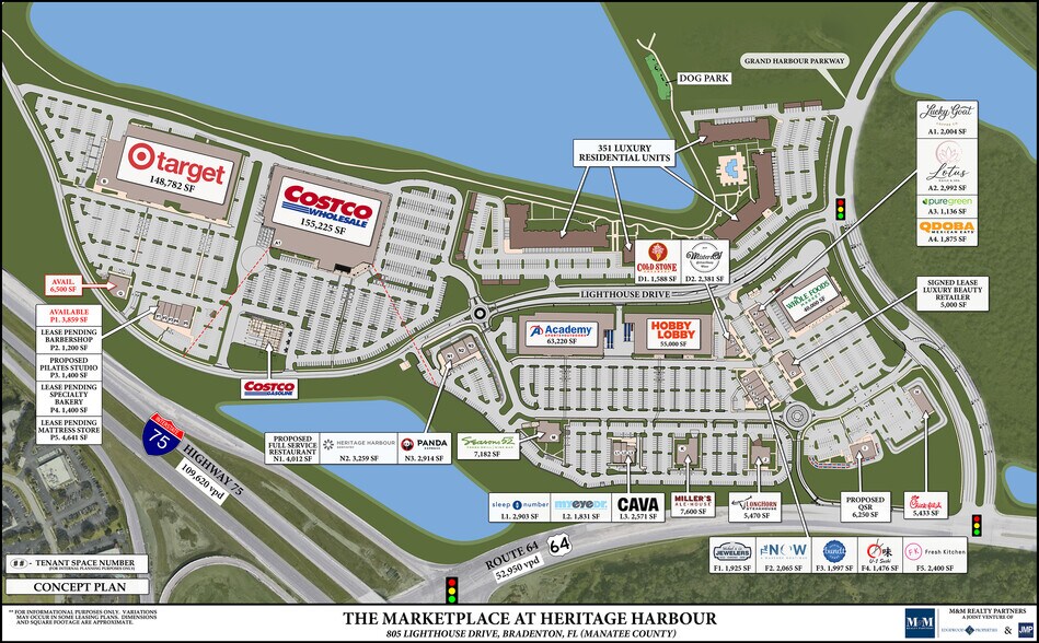 7105 SR 64 E, Bradenton, FL à louer - Plan de site - Image 2 de 12