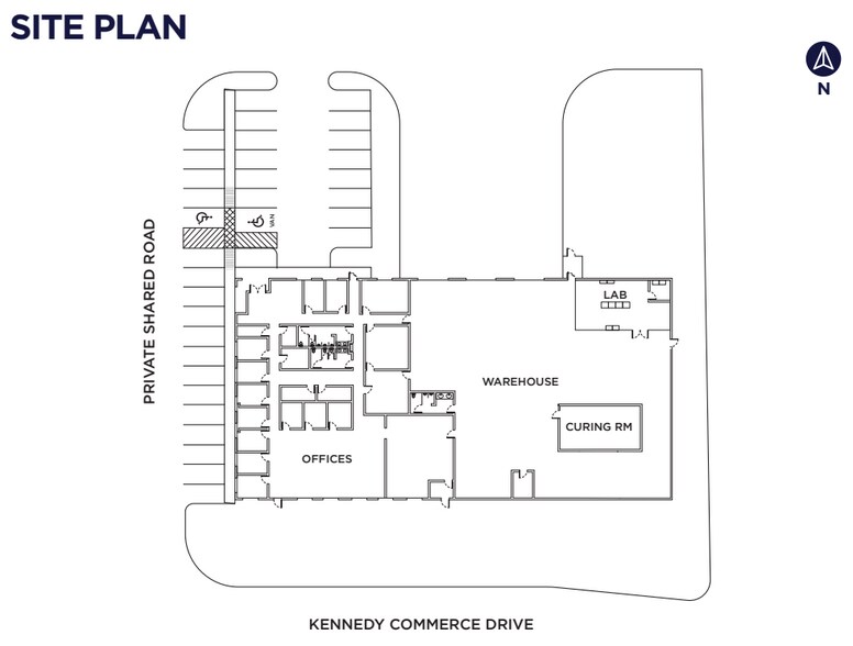 4641 Kennedy Commerce Dr, Houston, TX à louer - Plan de site - Image 2 de 11