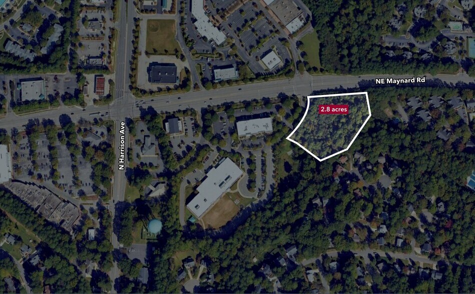 202 NE Maynard Rd, Cary, NC à vendre - Aérien - Image 2 de 4