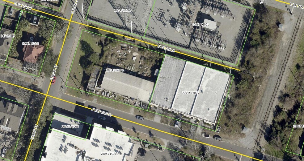 918 E Broad St, Savannah, GA à vendre - Aérien - Image 2 de 7