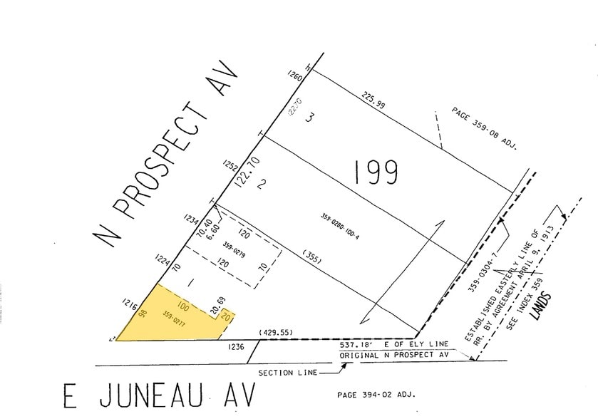 1216 N Prospect Ave, Milwaukee, WI for lease - Plat Map - Image 2 of 23