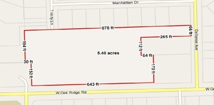 5812 Defiance Ave, Orlando, FL - Aérien  Vue de la carte - Image1