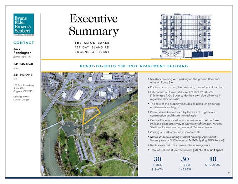 177 Day Island Rd, Eugene, OR à vendre - Photo du bâtiment - Image 3 de 11