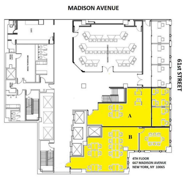 667 Madison Ave, New York, NY à louer - Plan d’étage - Image 2 de 9