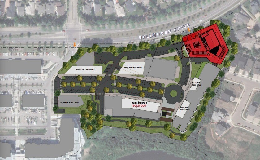 1290 Bellerose Dr, St. Albert, AB à vendre - Plan de site - Image 2 de 4