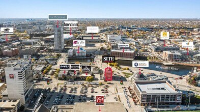 1245-1247 N Water St, Milwaukee, WI - Aérien  Vue de la carte - Image1