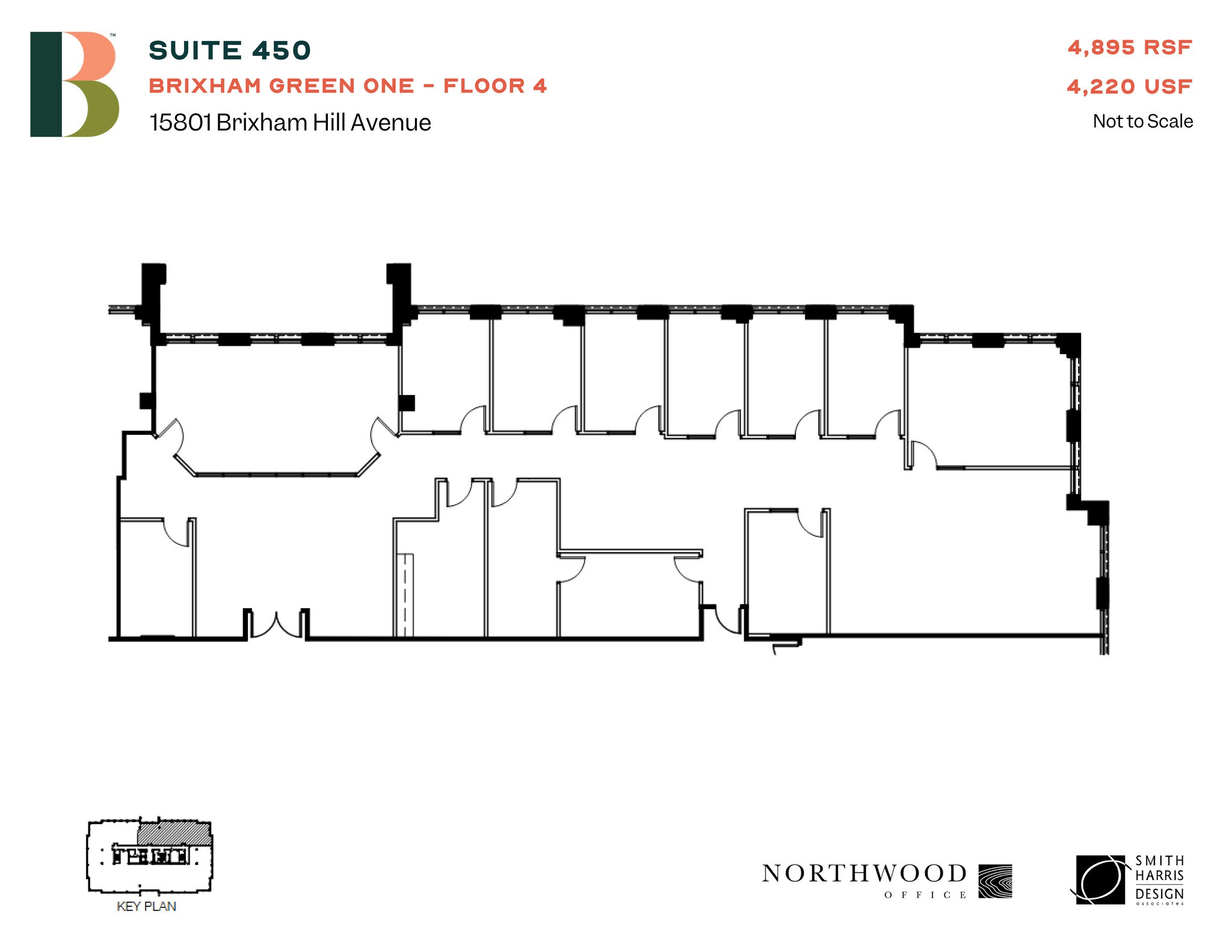 15801 Brixham Hill Ave, Charlotte, NC à louer Plan d’étage- Image 1 de 1