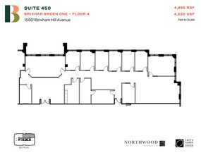 15801 Brixham Hill Ave, Charlotte, NC à louer Plan d’étage- Image 1 de 1