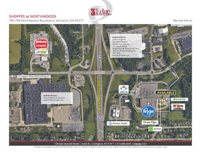 780-798 Northwoods Blvd, Vandalia, OH for lease Aerial- Image 2 of 6