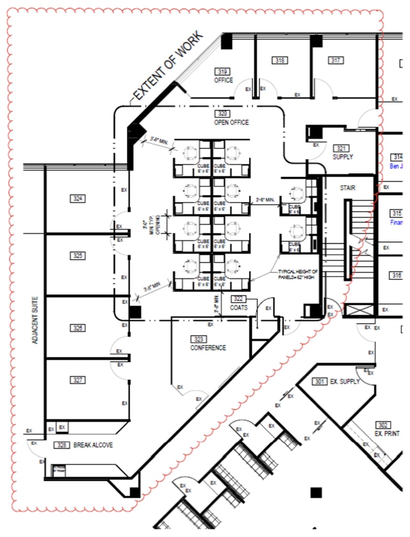 8403 Colesville Rd, Silver Spring, MD à louer Plan d’étage- Image 1 de 6