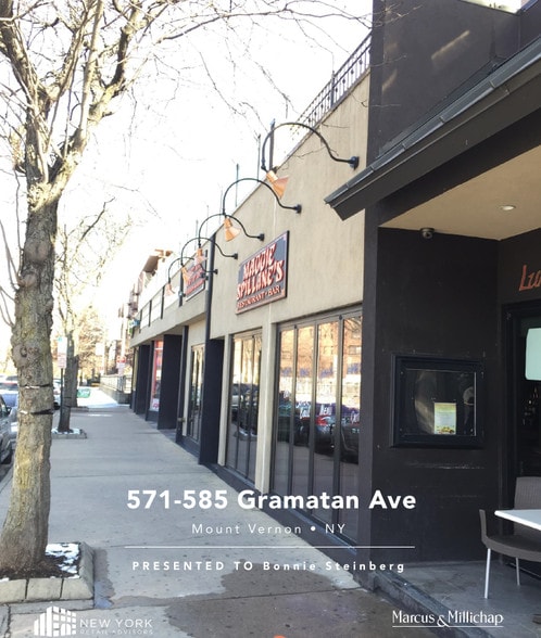 571-585 Gramatan Ave, Mount Vernon, NY à vendre - Photo du bâtiment - Image 1 de 6