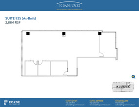 2600 N Central Expy, Richardson, TX for lease Floor Plan- Image 1 of 2