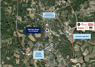 More details for 409 Fair Rd, Statesboro, GA - Land for Sale