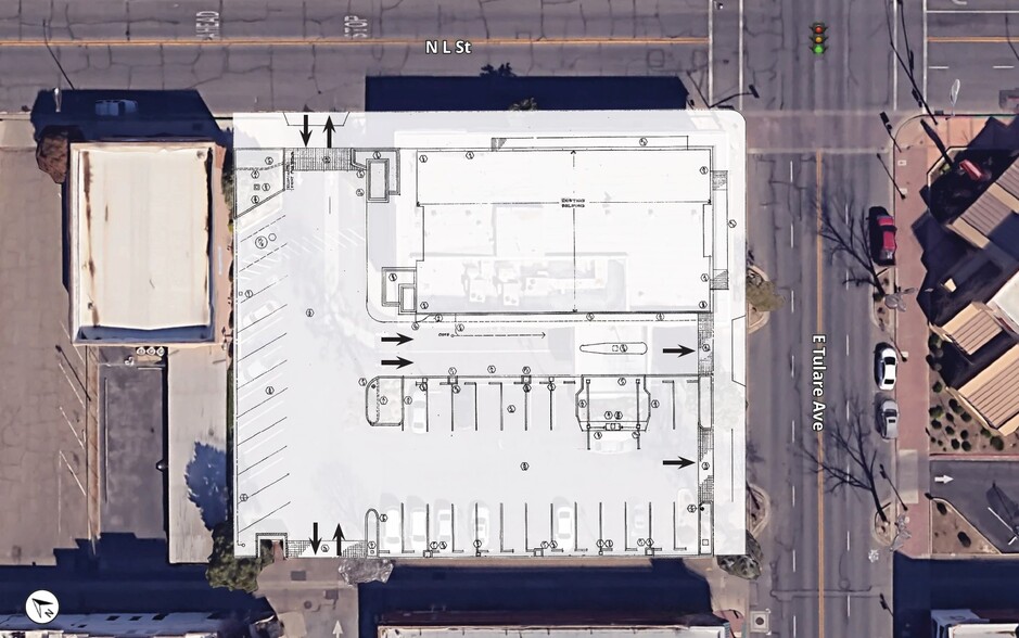 246 E Tulare Ave, Tulare, CA à vendre - Plan de site - Image 3 de 16