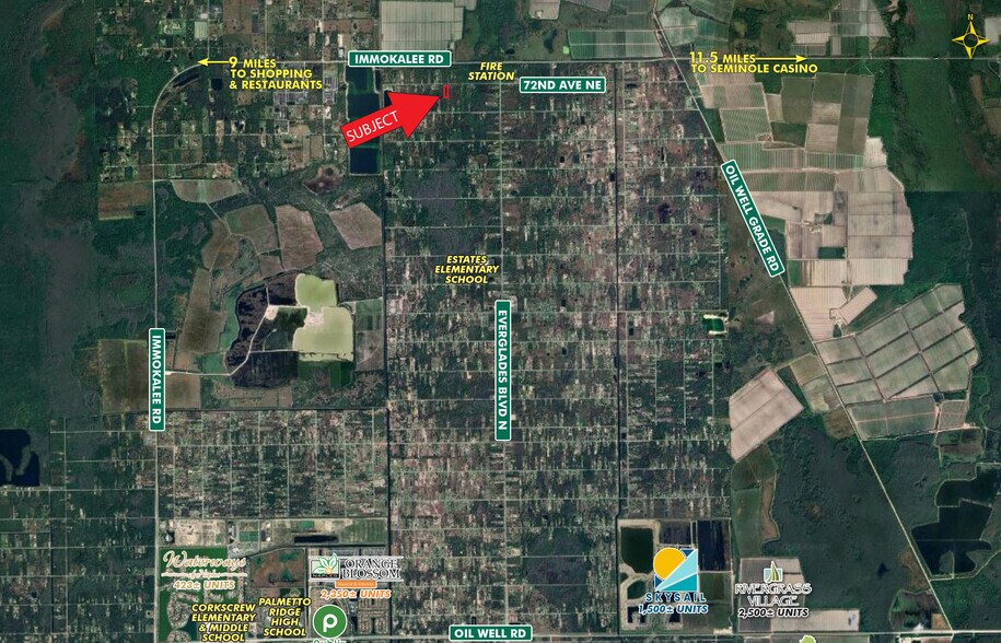 72nd Avenue NE, Naples, FL à vendre - Aérien - Image 3 de 3