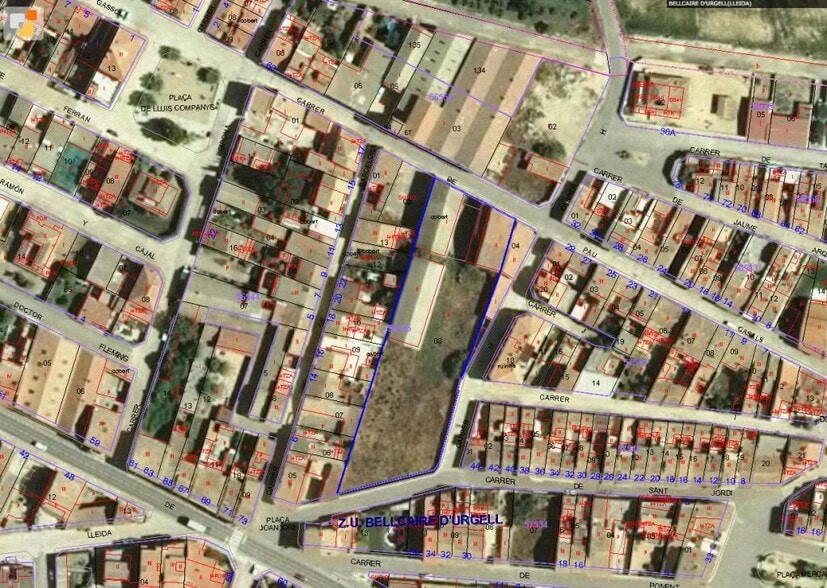 Land in Bellcaire d'Urgell, Lérida for sale - Plat Map - Image 2 of 3
