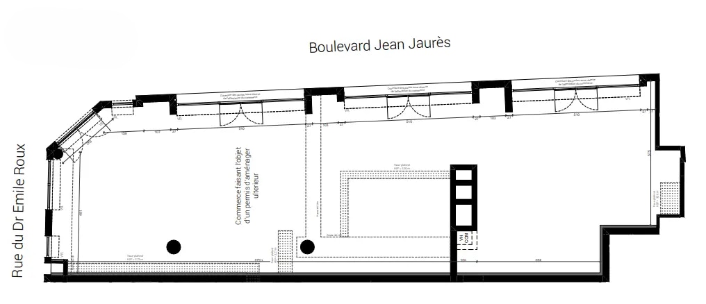 Boulevard Jean Jaurès, Clichy for lease Site Plan- Image 1 of 1