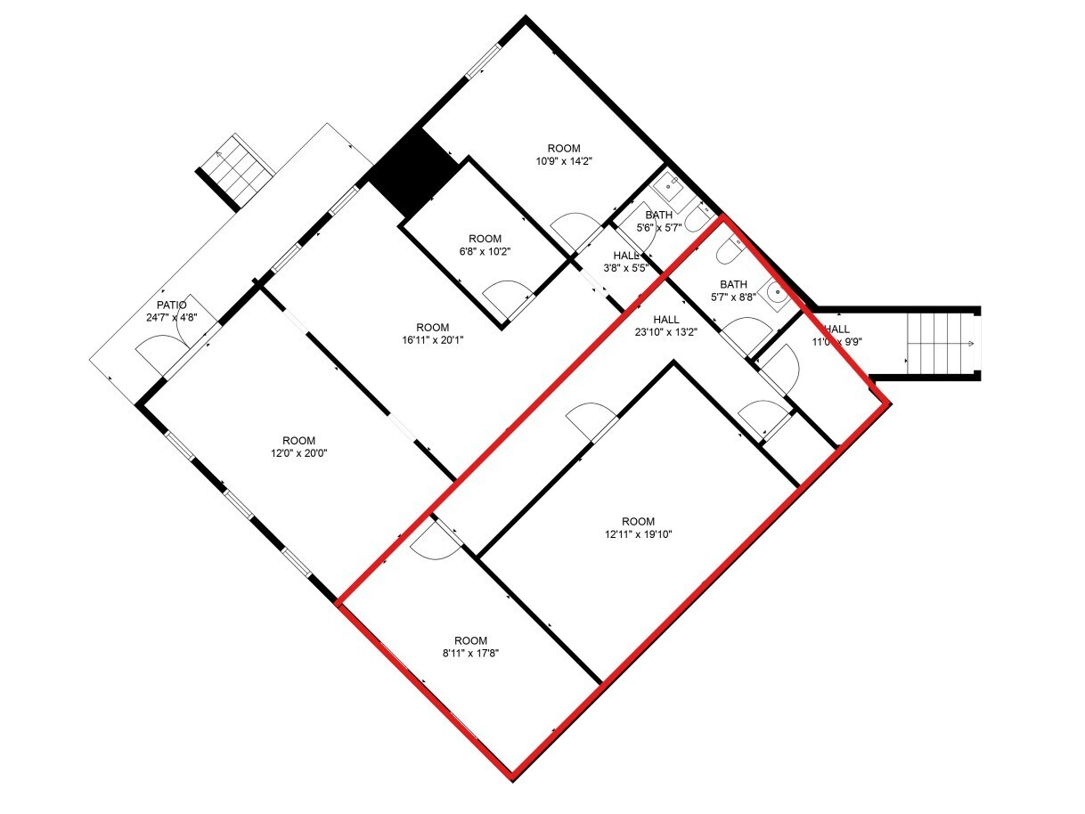 1200 Division St, Nashville, TN for lease Floor Plan- Image 1 of 1