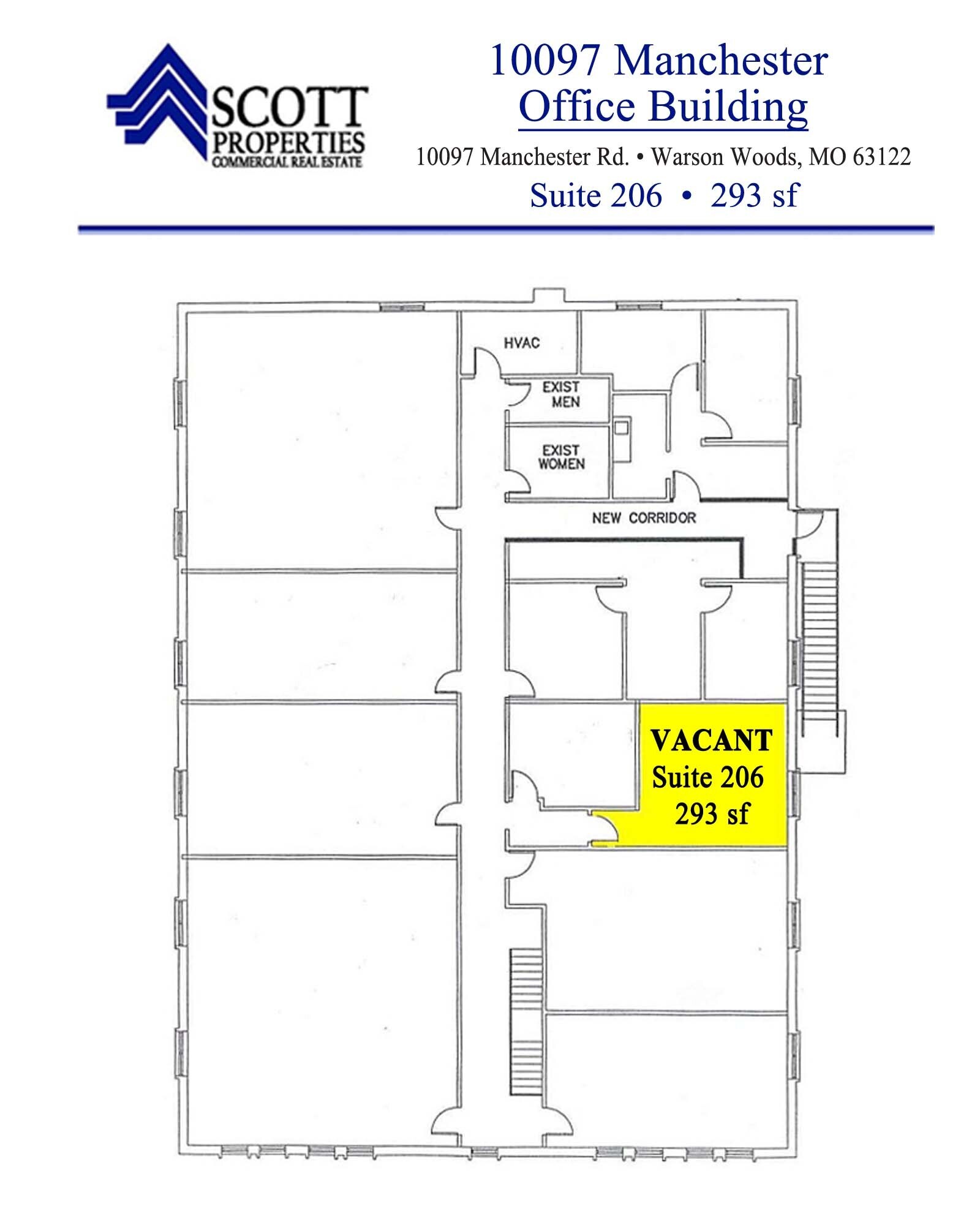10097 Manchester Rd, Saint Louis, MO à louer Photo intérieure- Image 1 de 1