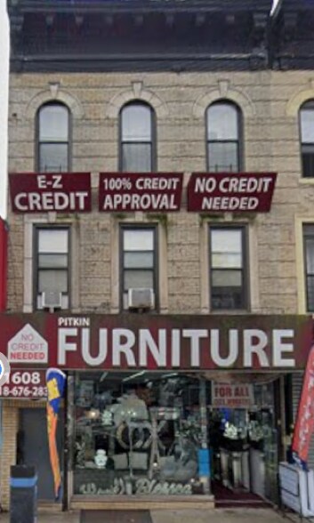 1608 Pitkin Ave, Brooklyn, NY à louer - Photo du bâtiment - Image 2 de 7