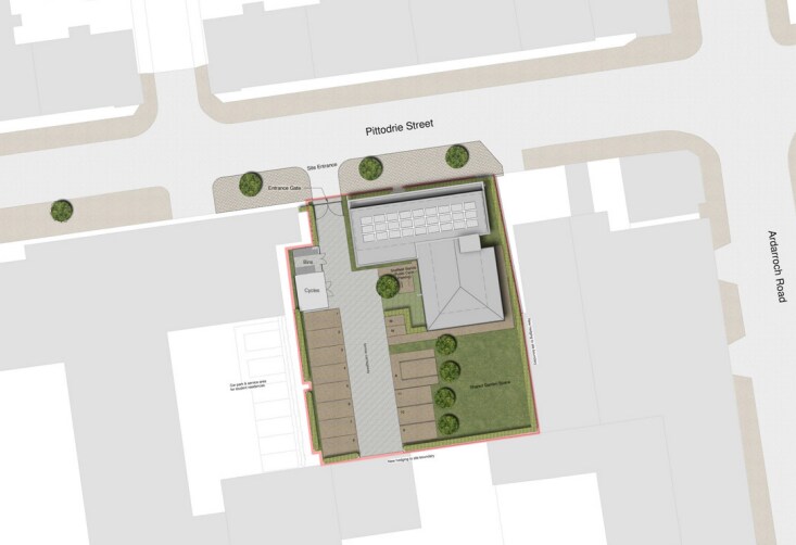 8 Pittodrie St, Aberdeen for sale - Site Plan - Image 3 of 5