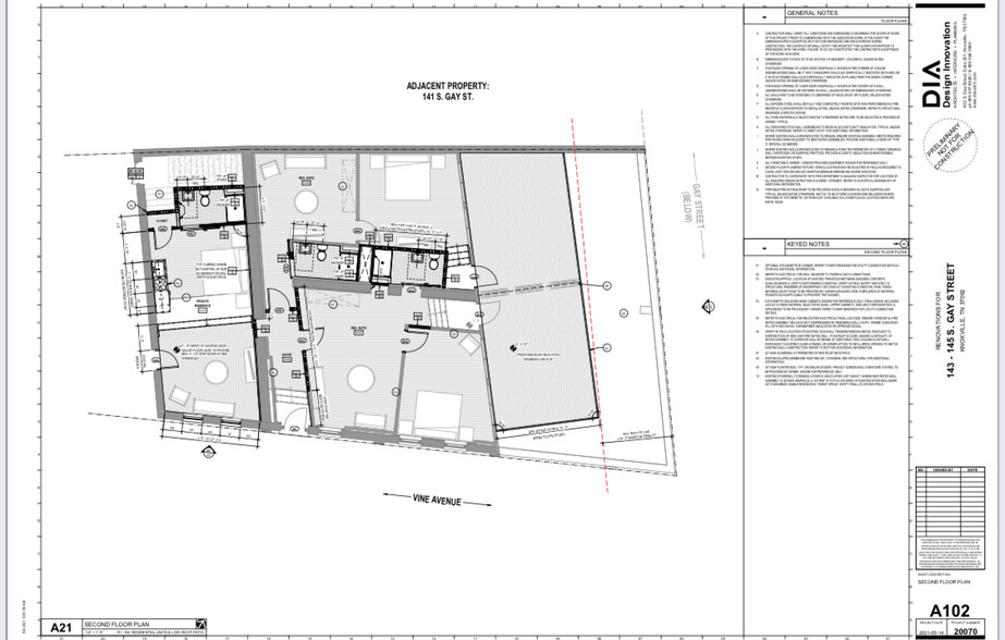 145 S Gay St, Knoxville, TN à vendre - Plan d’étage - Image 3 de 19