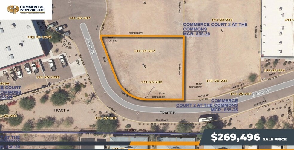 3942 E Oasis Cir, Mesa, AZ for sale - Aerial - Image 2 of 3