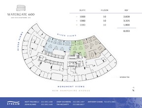 600 New Hampshire Ave NW, Washington, DC for lease Floor Plan- Image 1 of 2