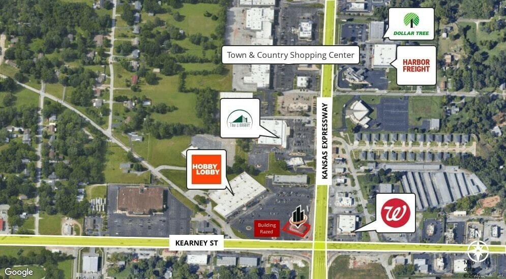 1607 W Kearney St, Springfield, MO for lease Building Photo- Image 1 of 6