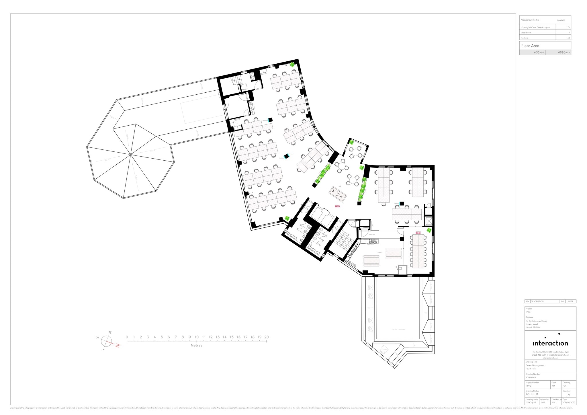 Lewins Mead, Bristol for lease Site Plan- Image 1 of 1