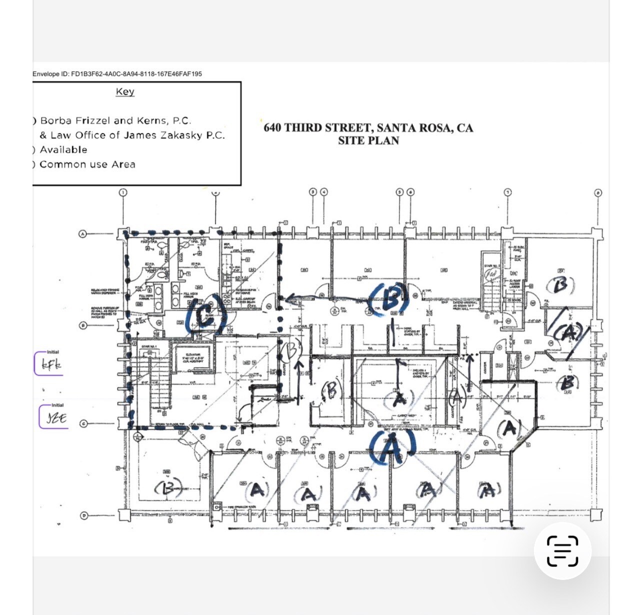 640 3rd St, Santa Rosa, CA for lease Floor Plan- Image 1 of 8