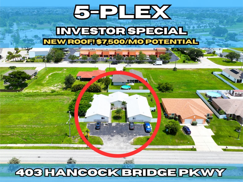 403 Hancock Bridge Pkwy, Cape Coral, FL for sale - Building Photo - Image 1 of 30