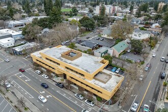 Downtown Santa Rosa, Santa Rosa, CA - Aerial map view