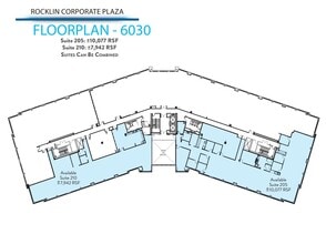 6020 W Oaks Blvd, Rocklin, CA for lease Floor Plan- Image 1 of 1