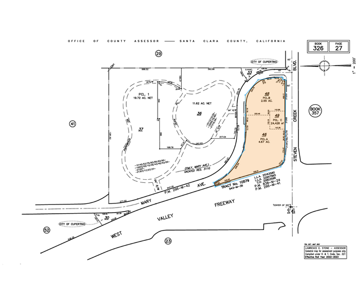 21513 Dana Point Ln, Cupertino, CA à louer - Plan cadastral - Image 2 de 2