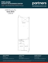 12999-13003 Murphy Rd, Stafford, TX à louer Plan de site- Image 1 de 1