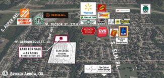 Plus de détails pour S 121st Street West of Elm, Broken Arrow, OK - Terrain à vendre