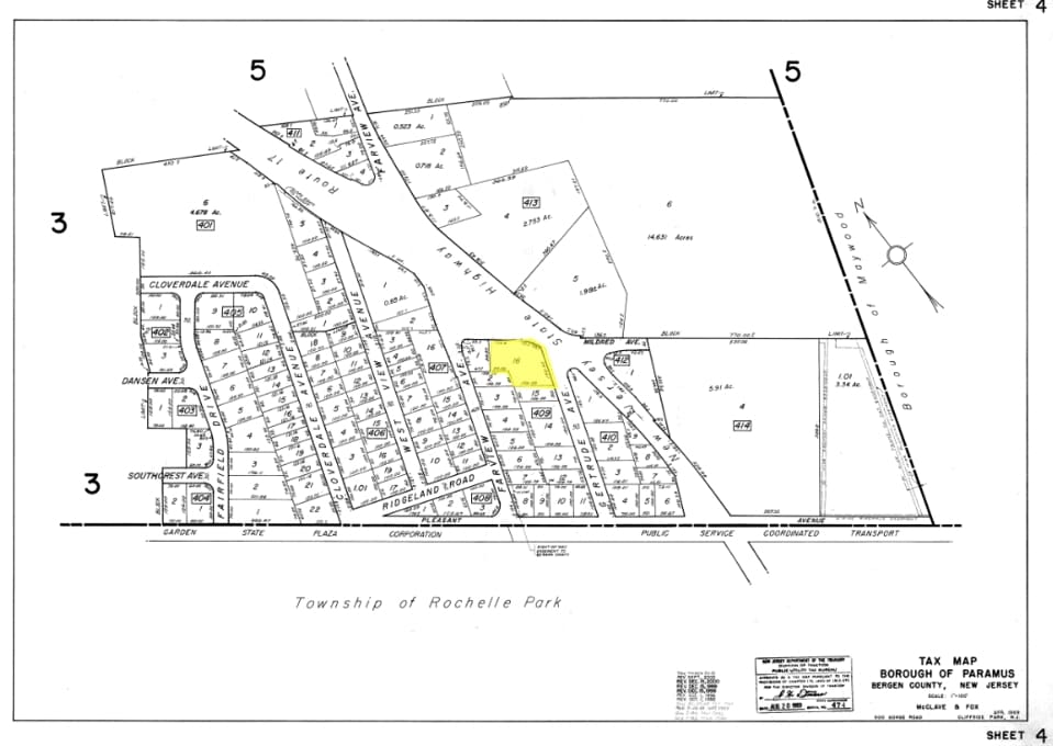 117-121 Gertrude Ave, Paramus, NJ for lease Primary Photo- Image 1 of 2