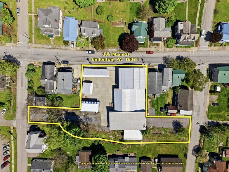309 Main St, Emlenton, PA à vendre - Aérien - Image 3 de 49