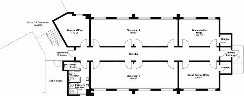 940 E 156th St, Bronx, NY à louer - Plan d’étage - Image 2 de 8