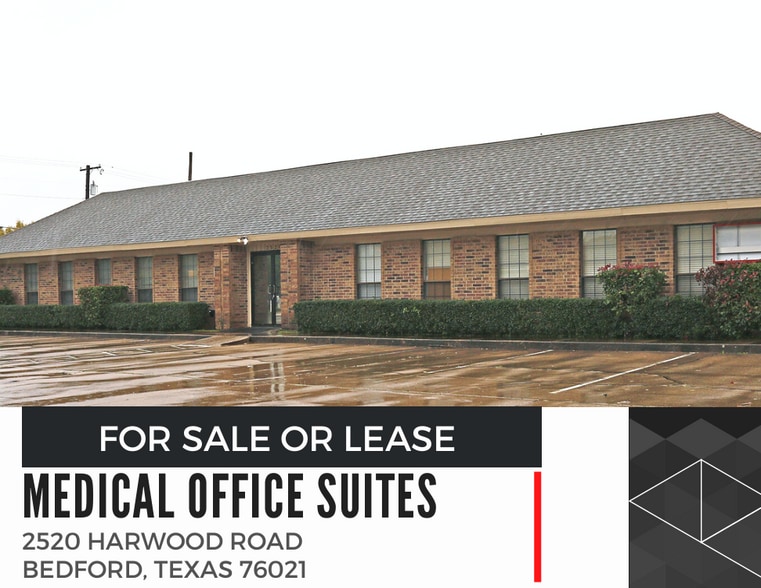 2520 Harwood Rd, Bedford, TX à vendre - Photo du bâtiment - Image 1 de 4