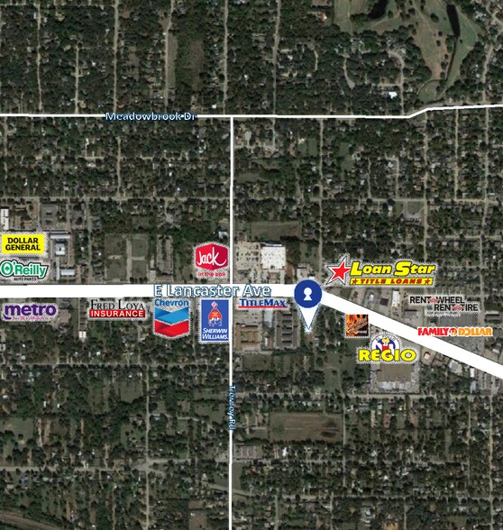 5220 E Lancaster Ave, Fort Worth, TX à vendre - Photo du bâtiment - Image 2 de 7