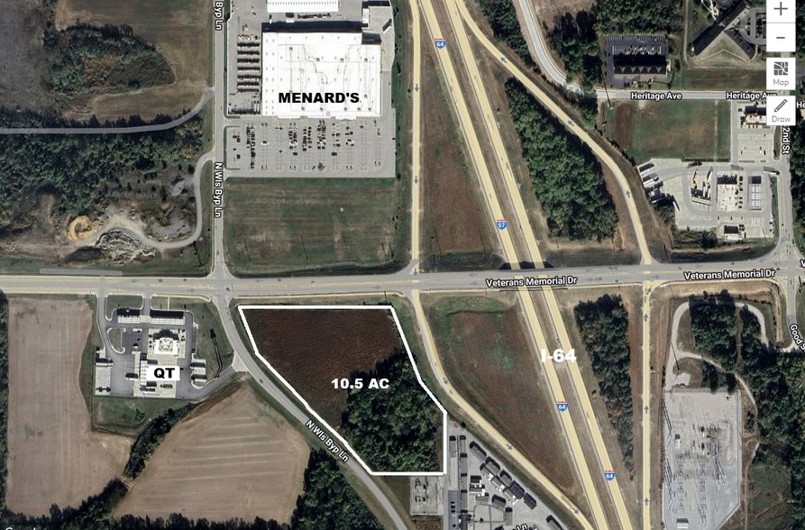 Veterans Memorial dr, Mount Vernon, IL for sale - Building Photo - Image 2 of 9