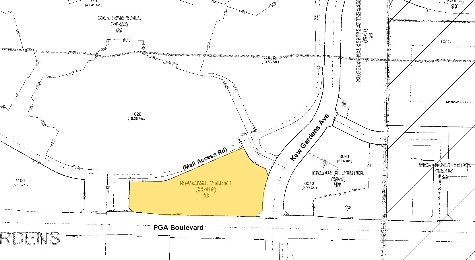 3001 Pga Blvd, Palm Beach Gardens, FL à louer Plan cadastral- Image 1 de 2
