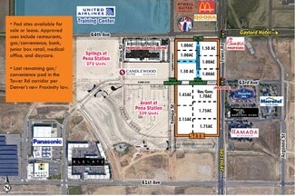 Plus de détails pour 65th Ave & Tower Rd, Denver, CO - Terrain à vendre