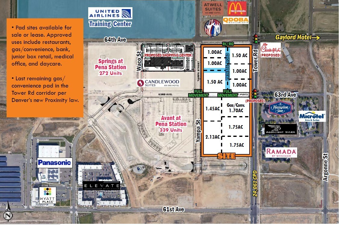 65th Ave & Tower Rd, Denver, CO à vendre Photo du bâtiment- Image 1 de 4