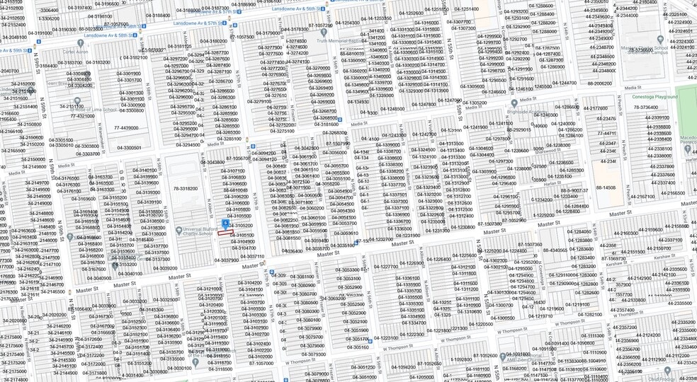 1419 N Alden St, Philadelphia, PA à vendre - Plan cadastral - Image 1 de 1