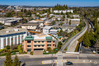 1180 Mt Diablo Blvd, Walnut Creek, CA - aerial  map view