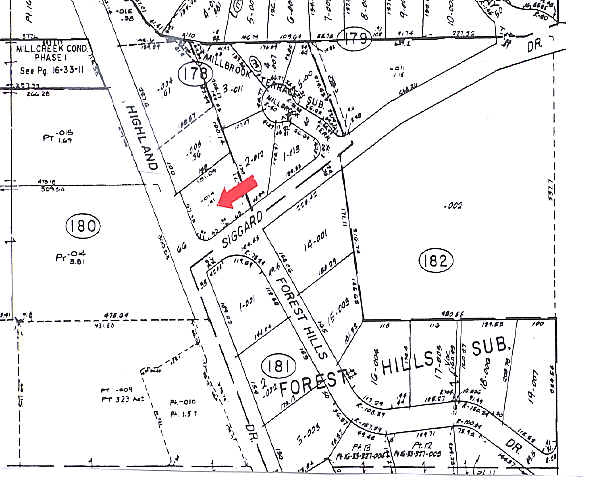 3701 Highland Dr, Salt Lake City, UT à vendre - Plan cadastral - Image 1 de 1