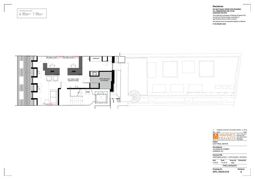 18 Conduit St, Londres à louer - Plan d’étage - Image 1 de 1